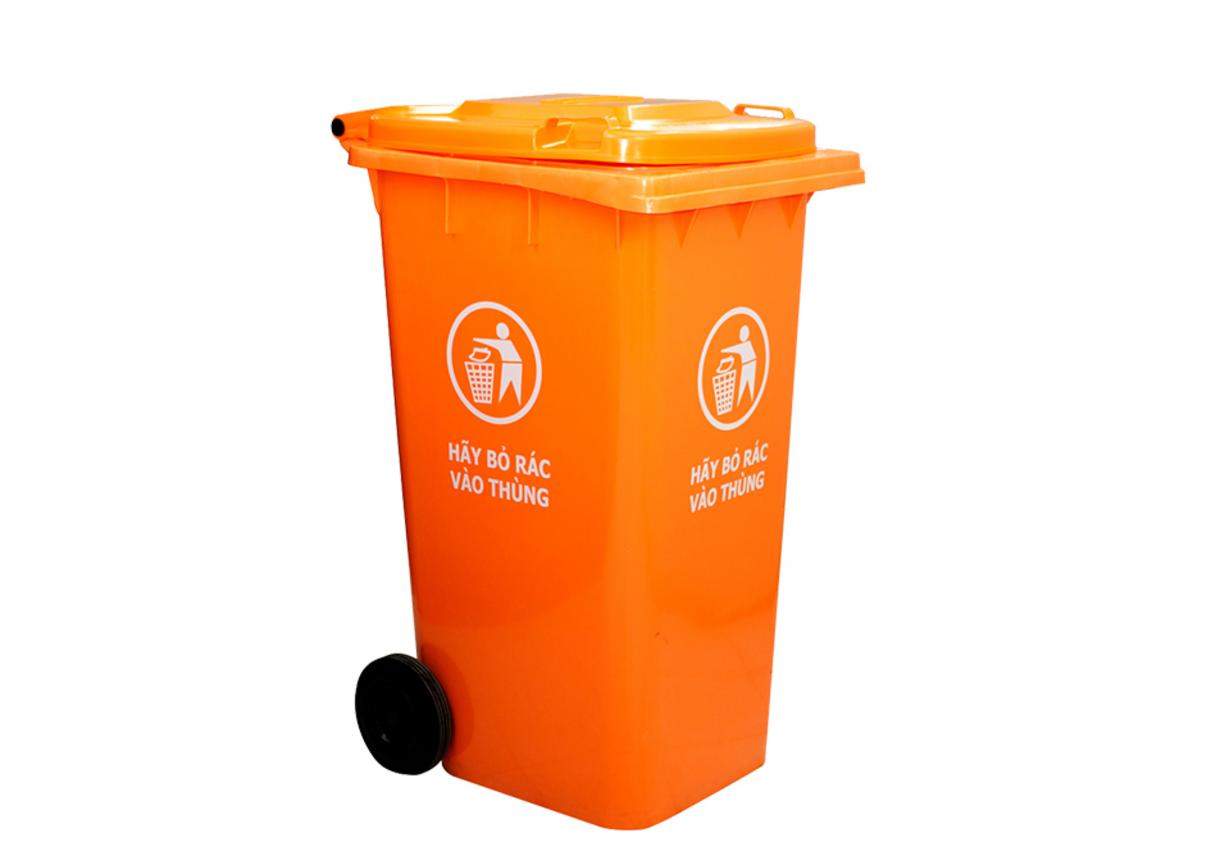 Thùng rác 240 lít nắp kín