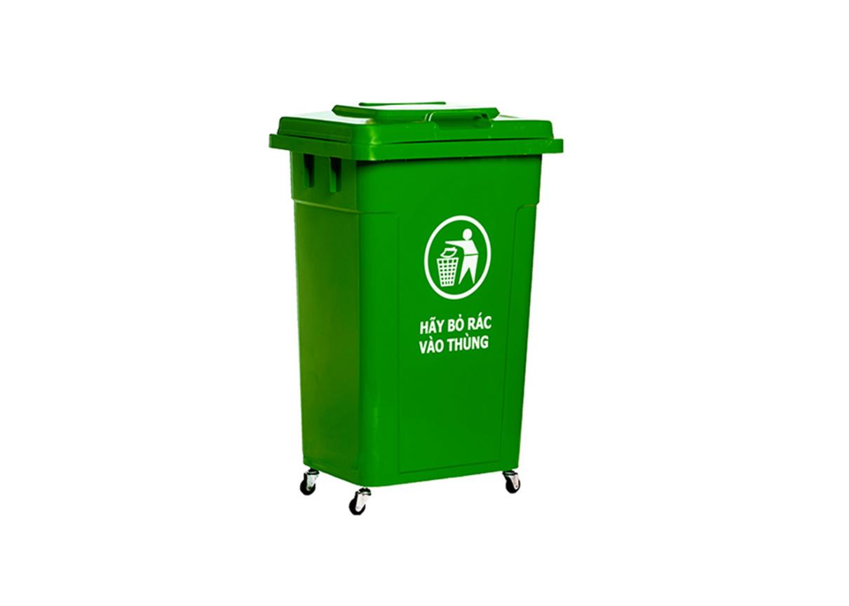 Thùng rác 90 lít nắp kín