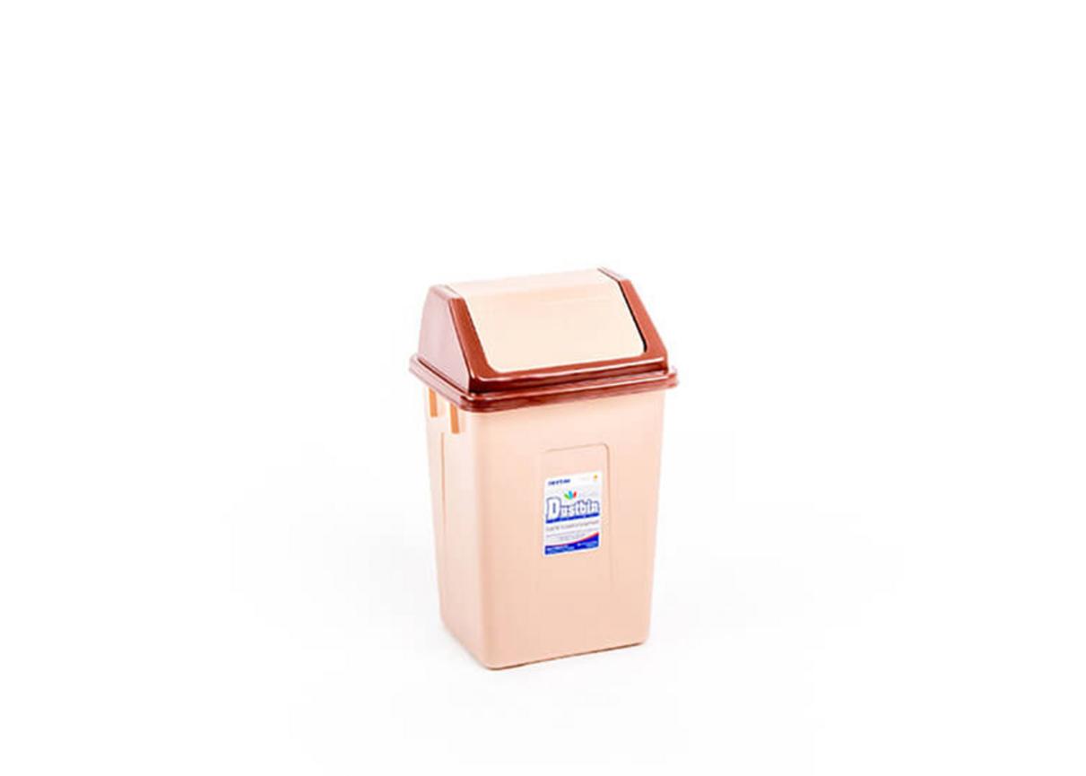 Thùng rác lật nhỏ No.TR126 — nhỏ gọn, sang trọng, phù hợp góc nhà và bàn làm việc.