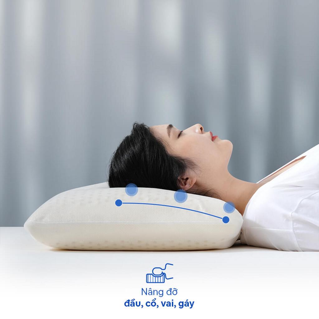 Vỏ bọc tháo rời 100% Polyester — dễ giặt và nhanh khô.