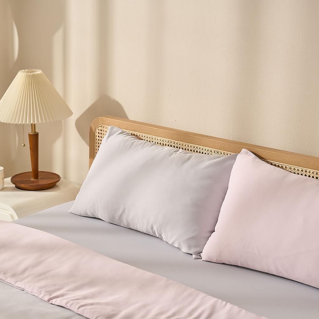 Vỏ gối tencel Amando Celia — mềm mượt, mát lạnh, phù hợp da nhạy cảm.