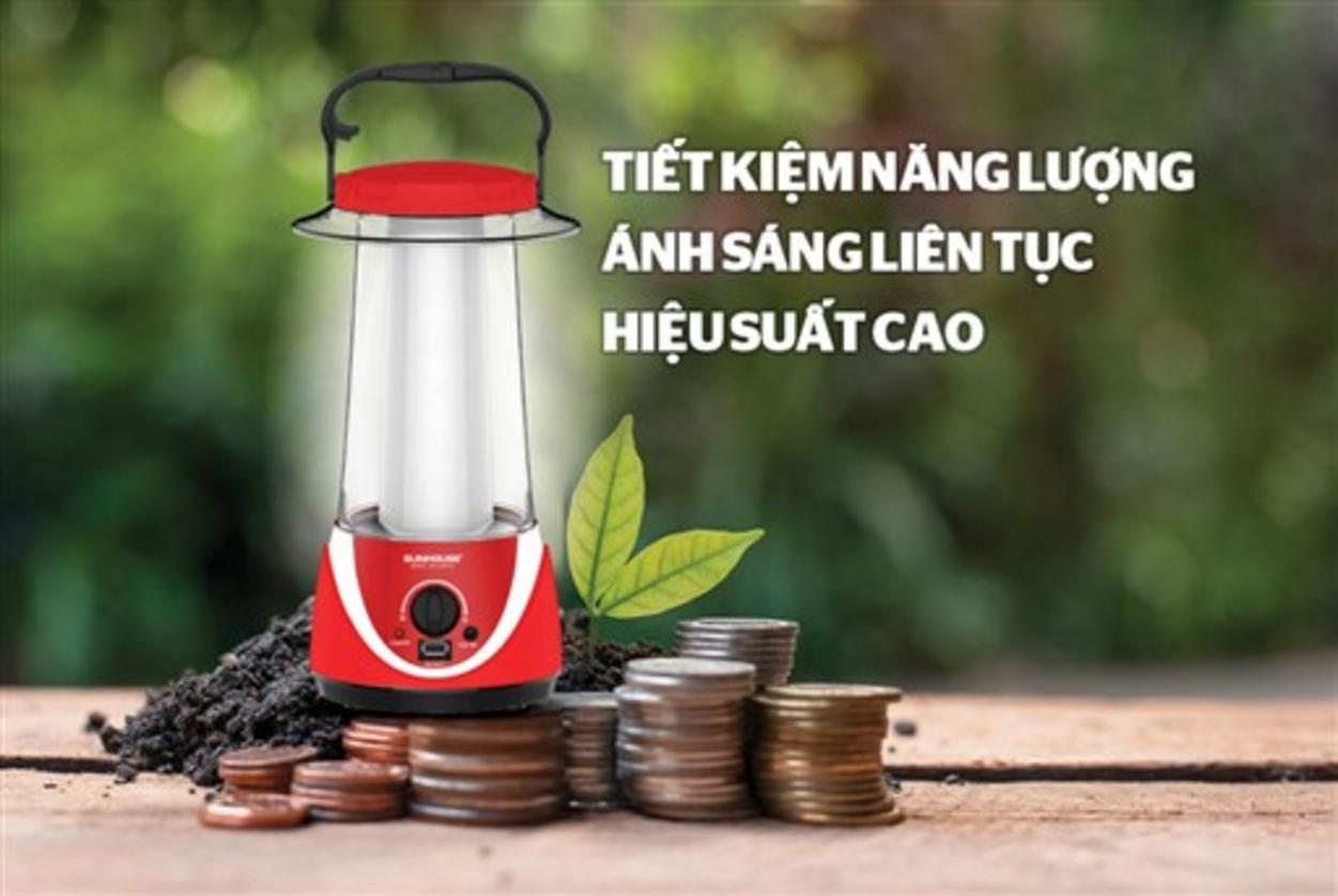 Pin 4V 6Ah — sử dụng dài tới 25 giờ (theo chế độ).