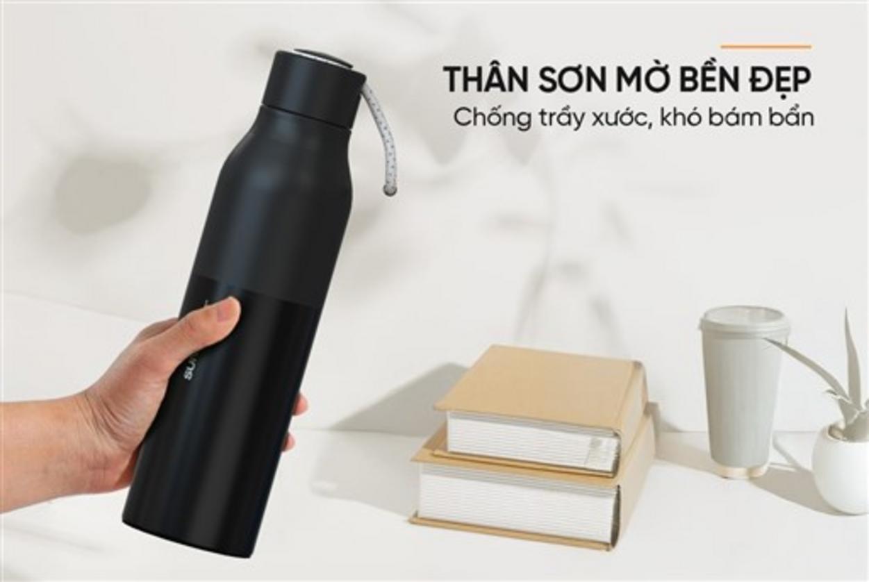 Cấu tạo 2 lớp cách nhiệt giúp giữ nóng/lạnh tới 12 giờ.