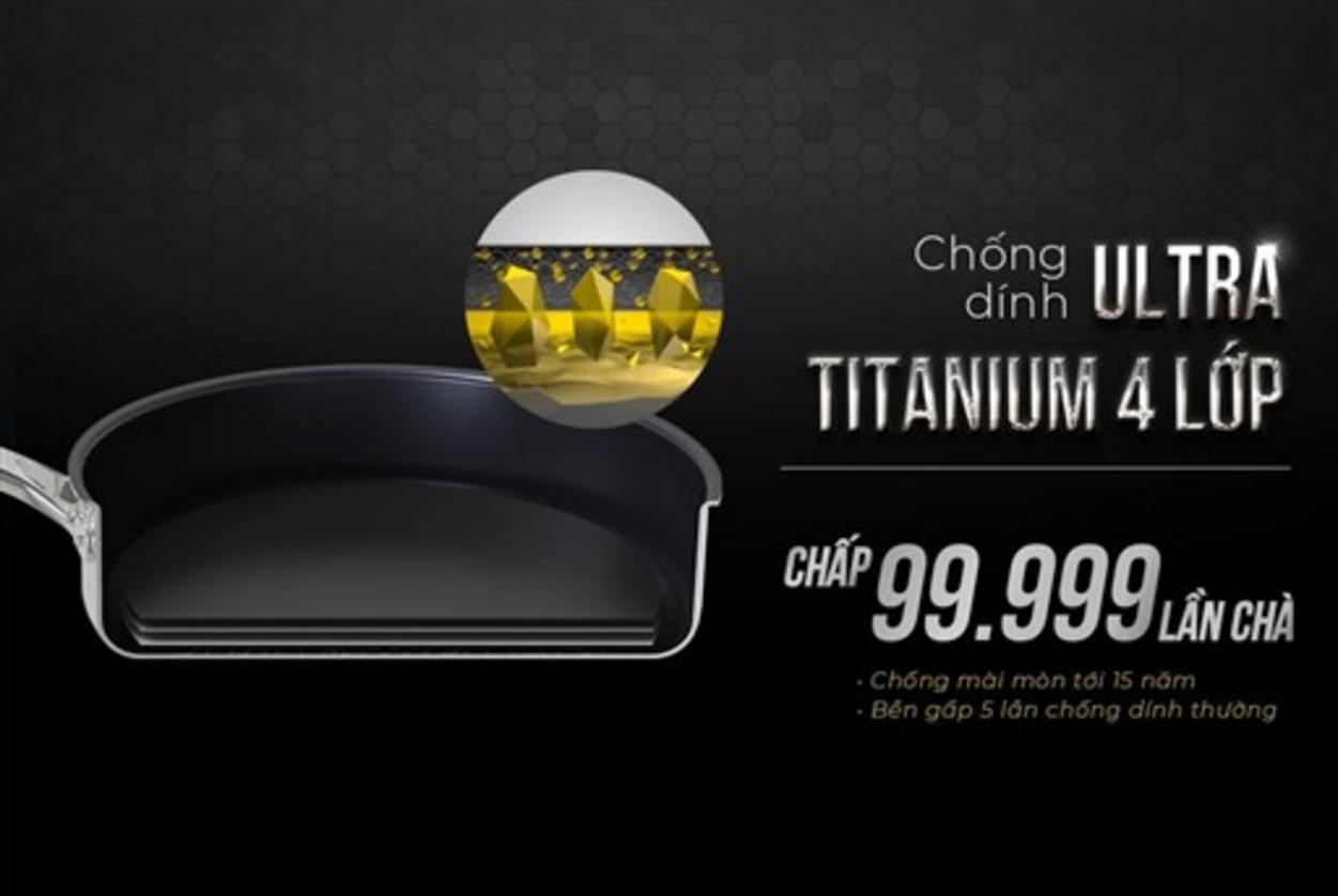 Ba lớp nguyên khối: Inox 430 - Nhôm - Inox 304.