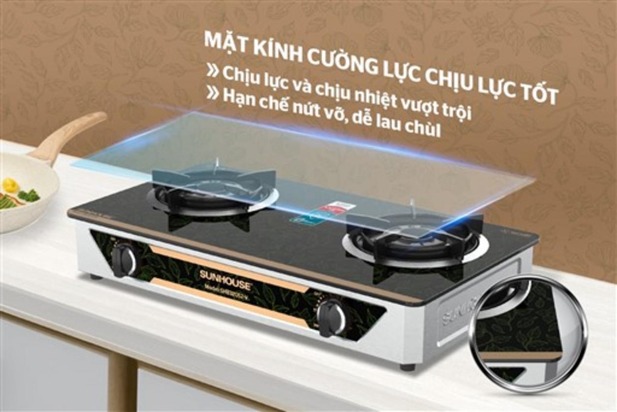Đầu đốt đồng cho ngọn lửa xanh, tiết kiệm gas.