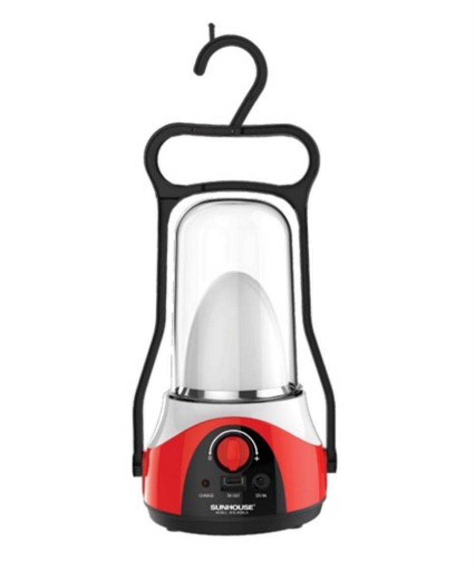 ĐÈN TÍCH ĐIỆN ĐA NĂNG 360LED SUNHOUSE SHE-6036LA ĐỎ
