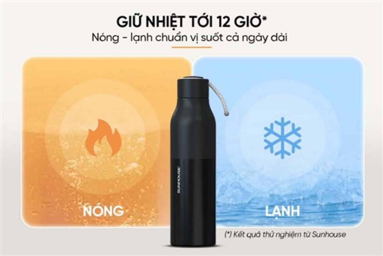 Lòng INOX 304 an toàn — không ám mùi, dễ vệ sinh.