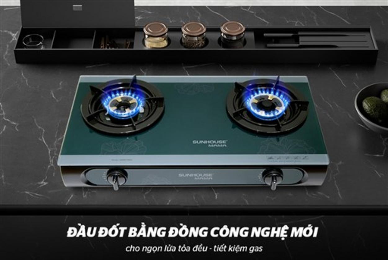 Mặt kính cường lực 7 mm — lau sạch dễ dàng.