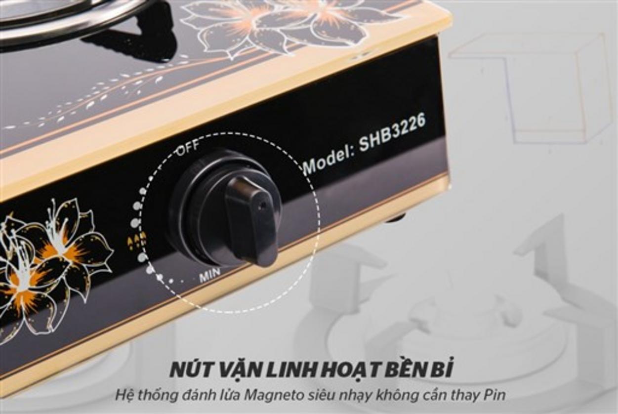 Mặt kính cường lực 7mm — dễ lau, bền bỉ.