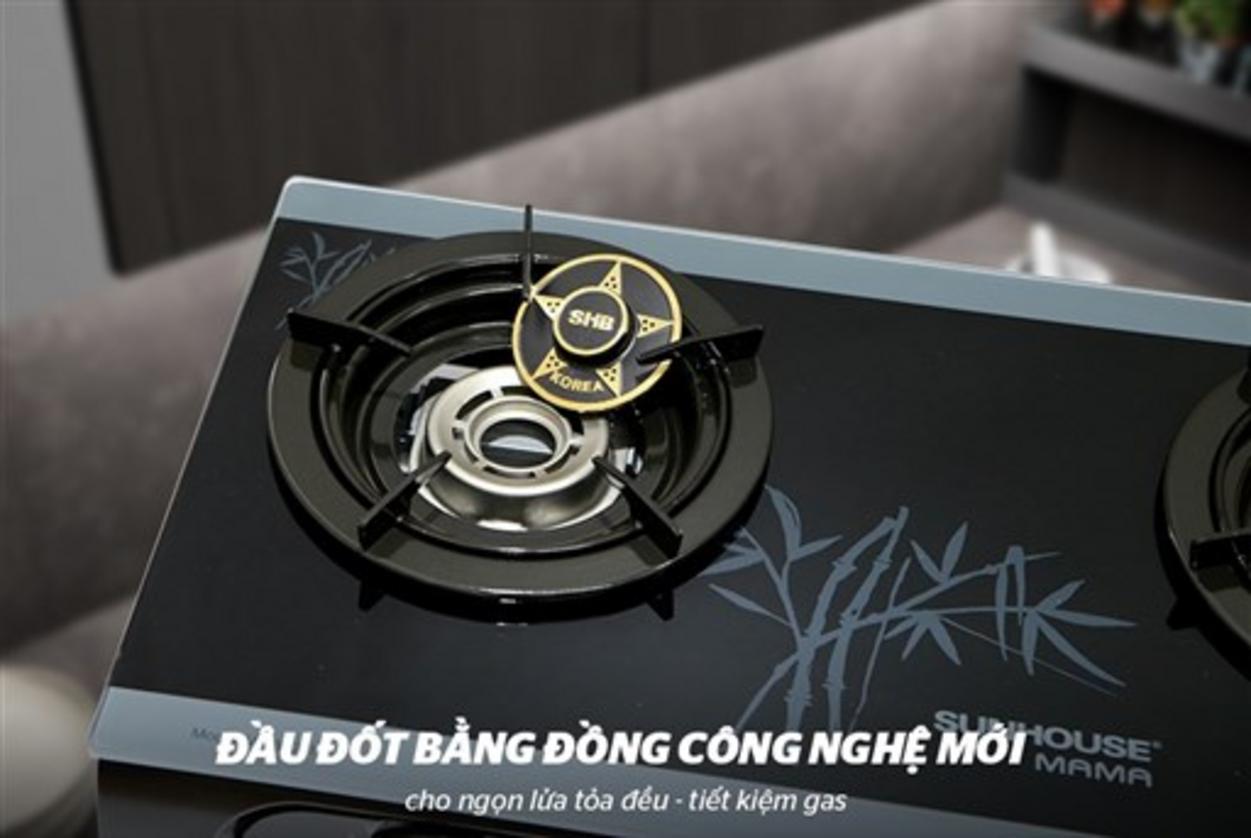 Mặt kính chịu lực 7mm: dễ lau, chống trầy và chịu nhiệt.