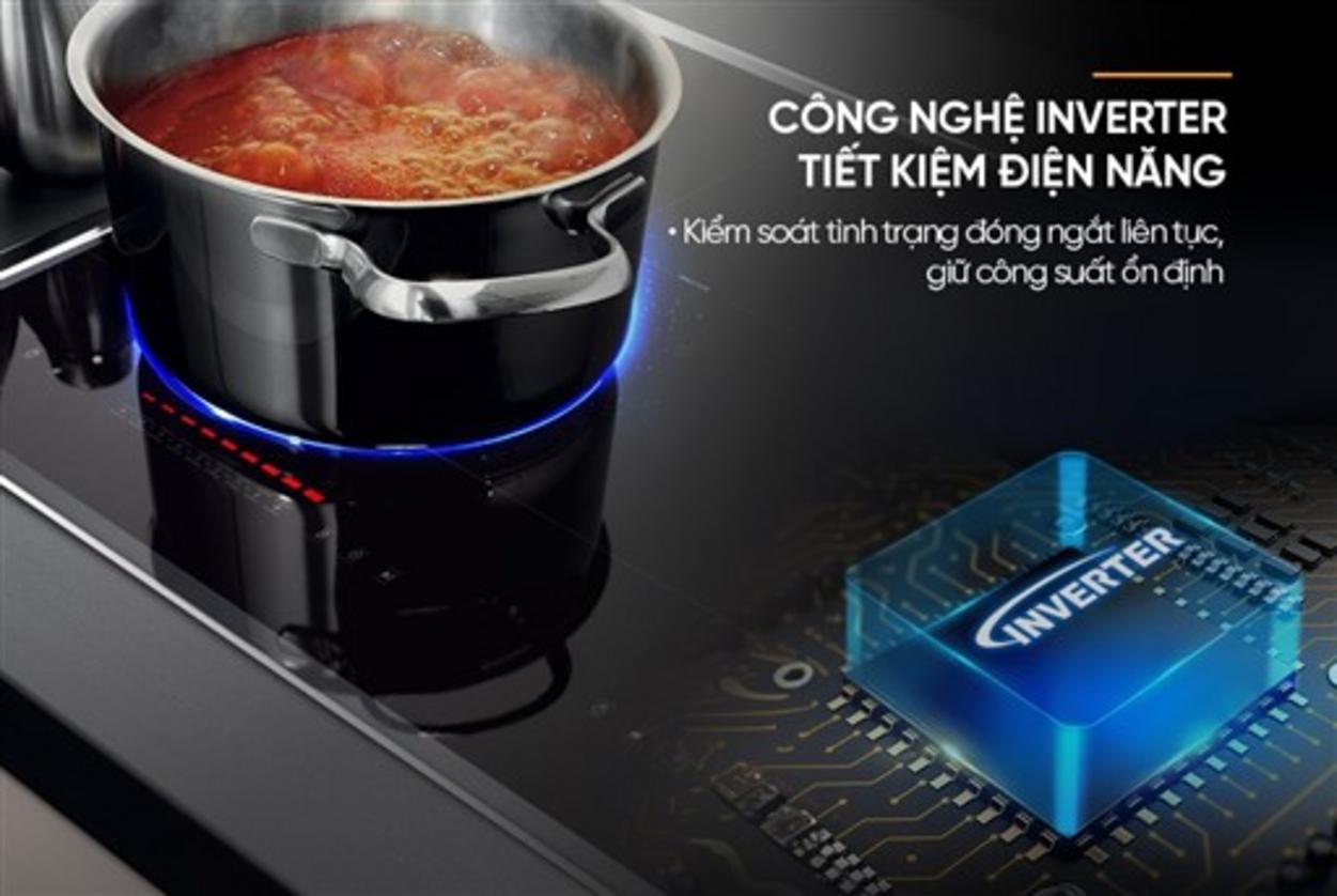 Mặt kính Ultra Vitro Ceramic dày 4.0mm — an toàn & thẩm mỹ.
