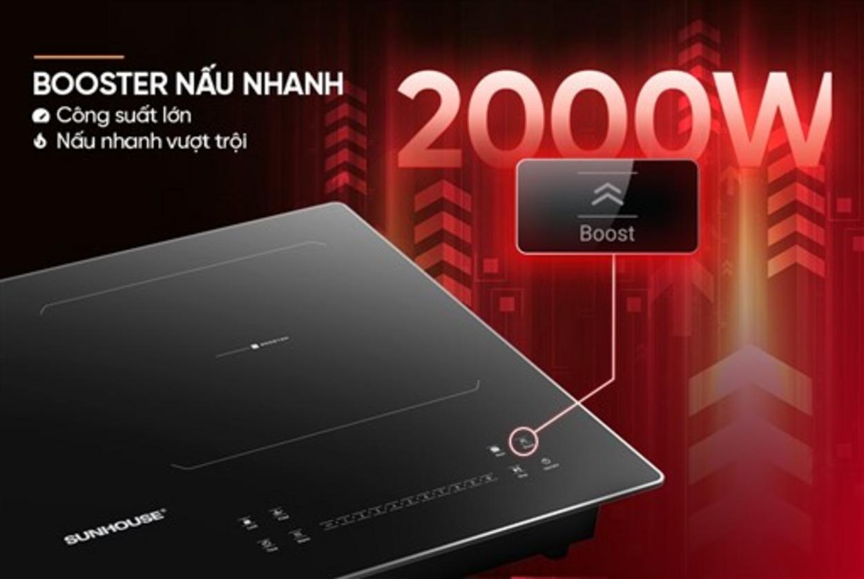 Mặt kính Ultra Vitro Ceramic 4.0mm: bền, chịu nhiệt, dễ vệ sinh.