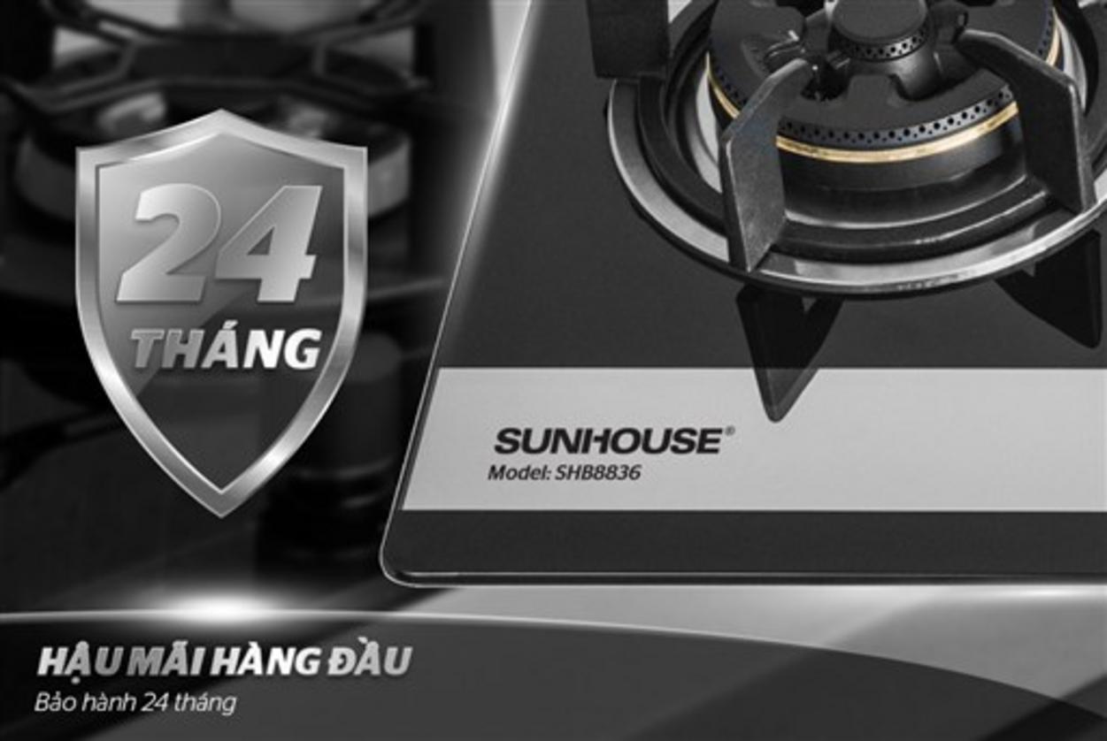 Tóm tắt 6 lý do chọn bếp Sunhouse SHB8836.