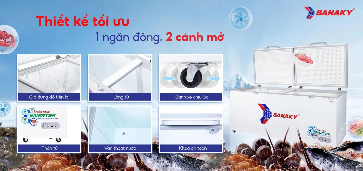Bảng điều khiển 3 chế độ giúp dễ dàng chuyển đổi cho từng loại thực phẩm.