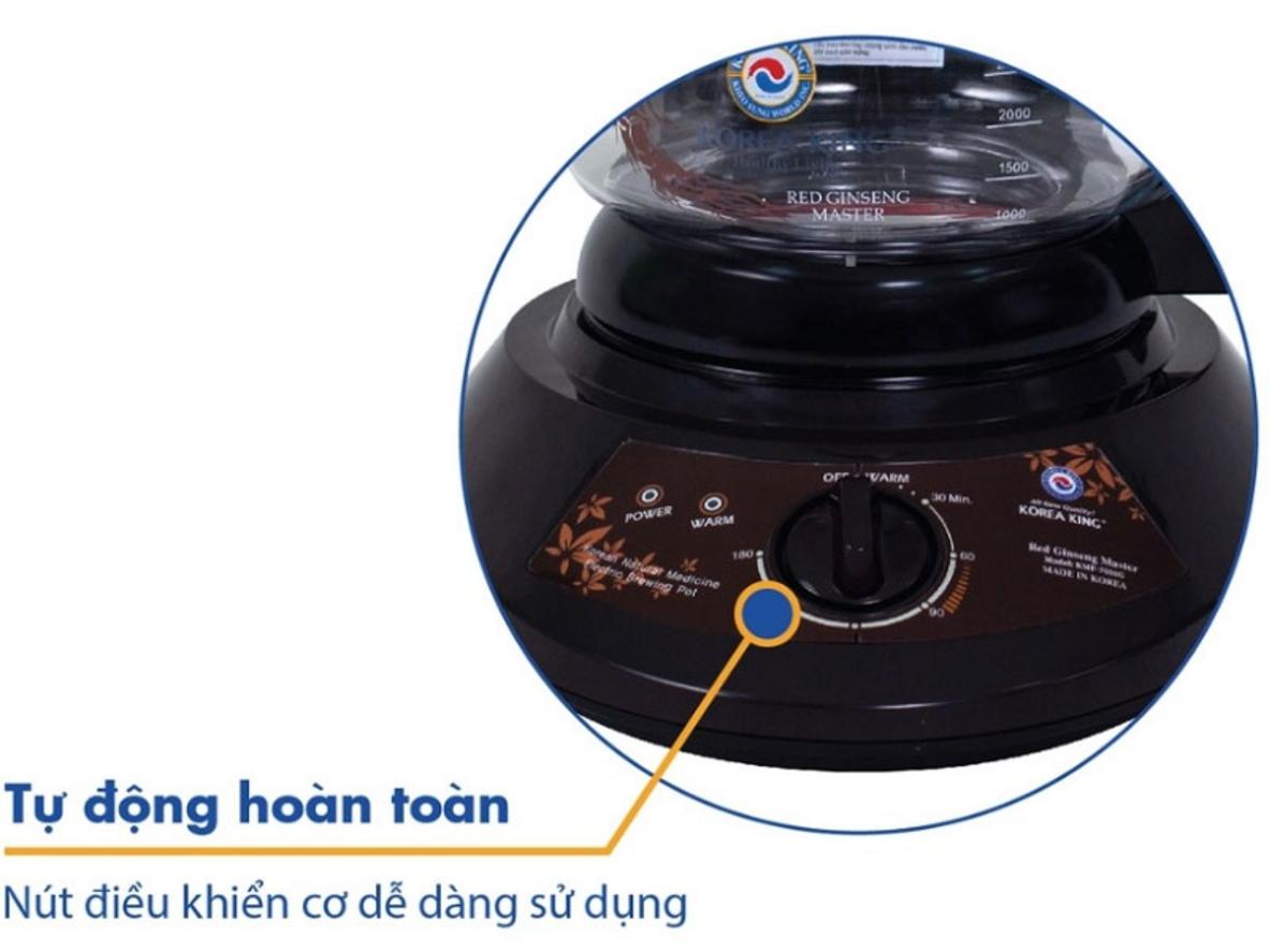 Tổng quan Ấm sắc thuốc tự động Korea King KMP-7000G
