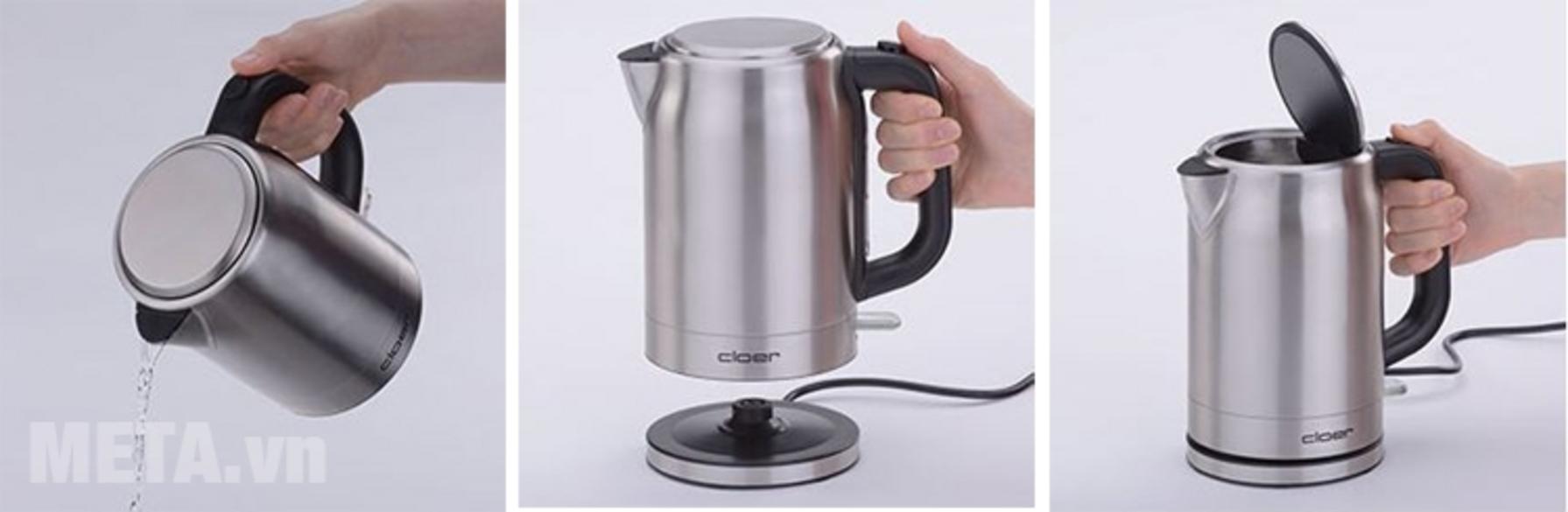 Công suất mạnh — đun sôi nhanh