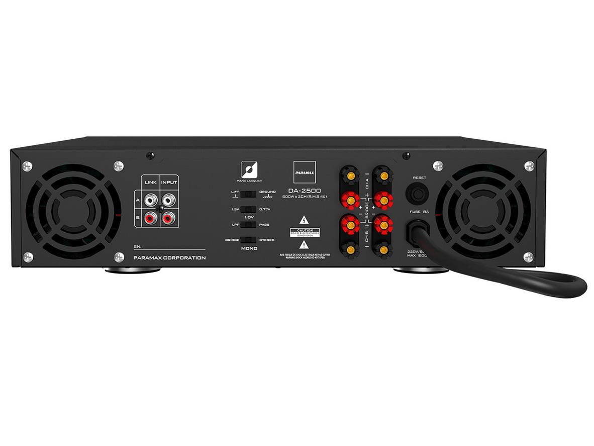 Tổng quan Amply công suất Paramax DA-2500
