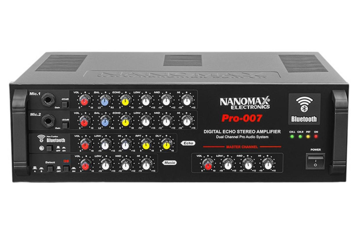 Tổng quan Amply karaoke Nanomax Pro-007