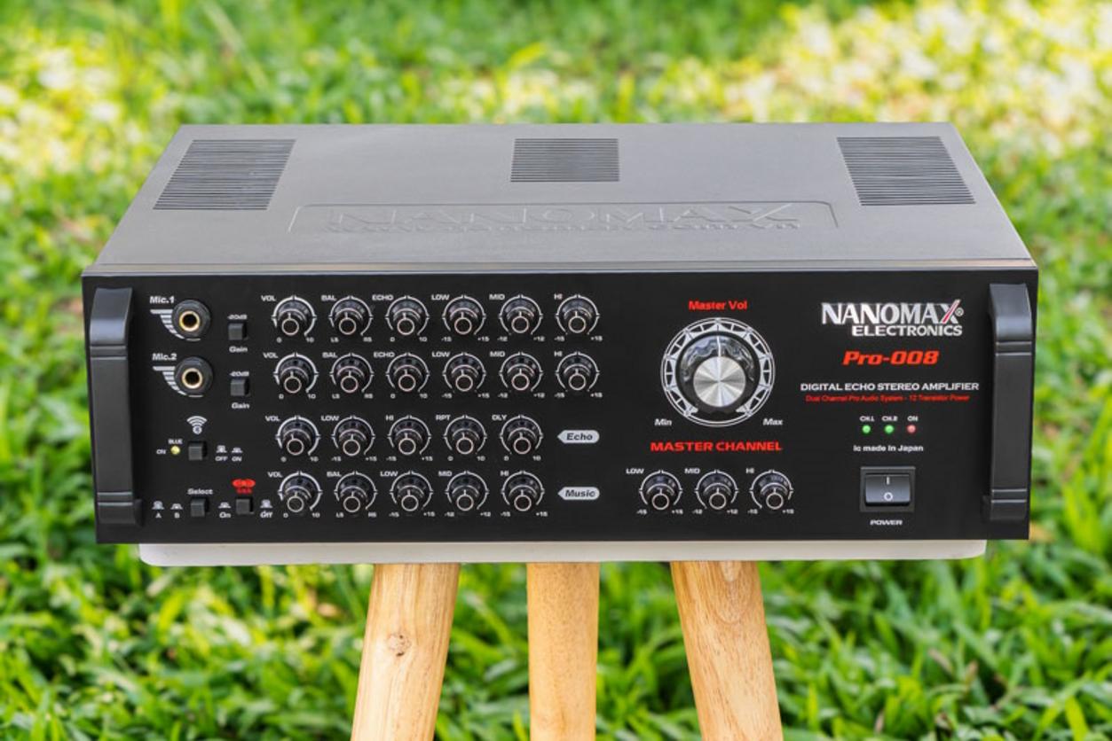 Tổng quan Amply Karaoke Nanomax Pro-008