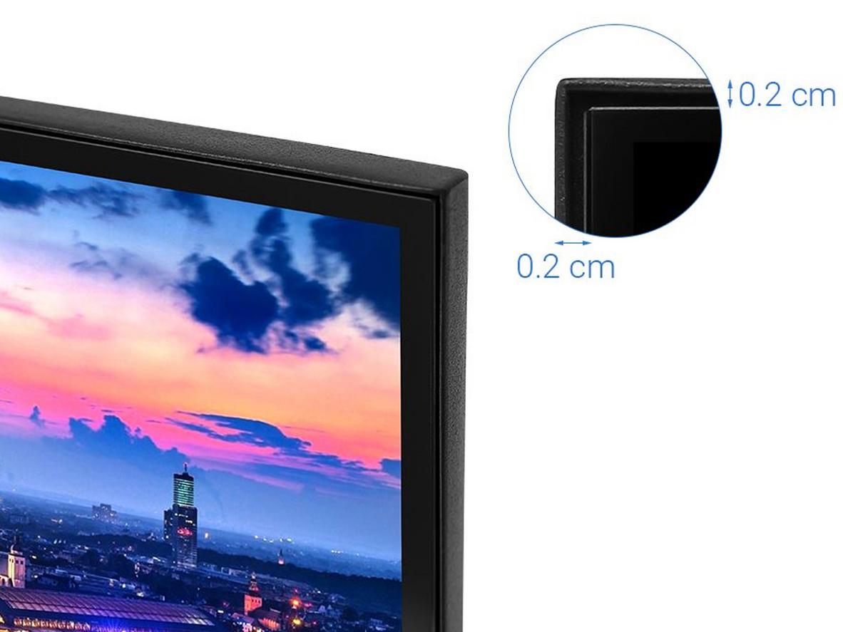 Màn hình Full HD với HDR10 cho màu sắc và tương phản tốt hơn.