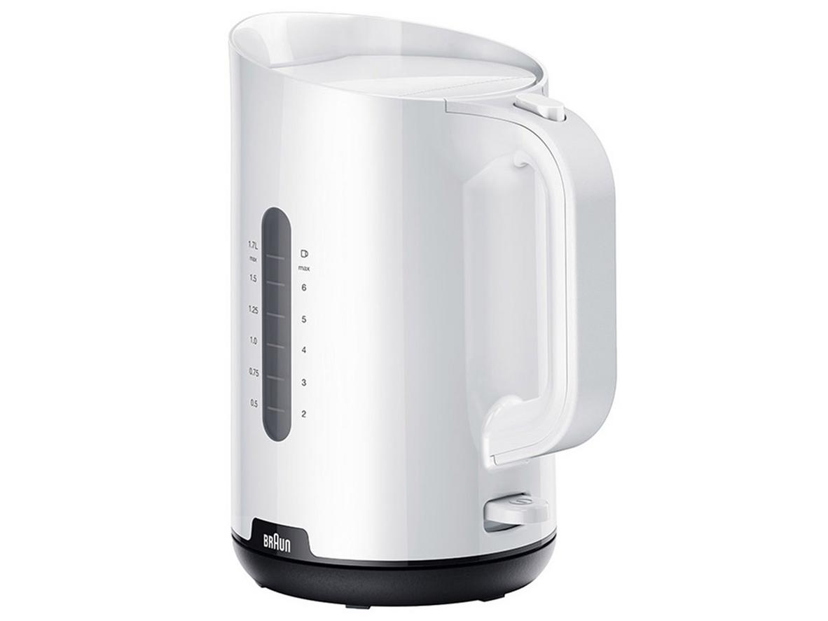 Ấm đun nước Braun WK1100WH — Nhanh, An toàn, Thiết kế gọn nhẹ cho bếp hiện đại.