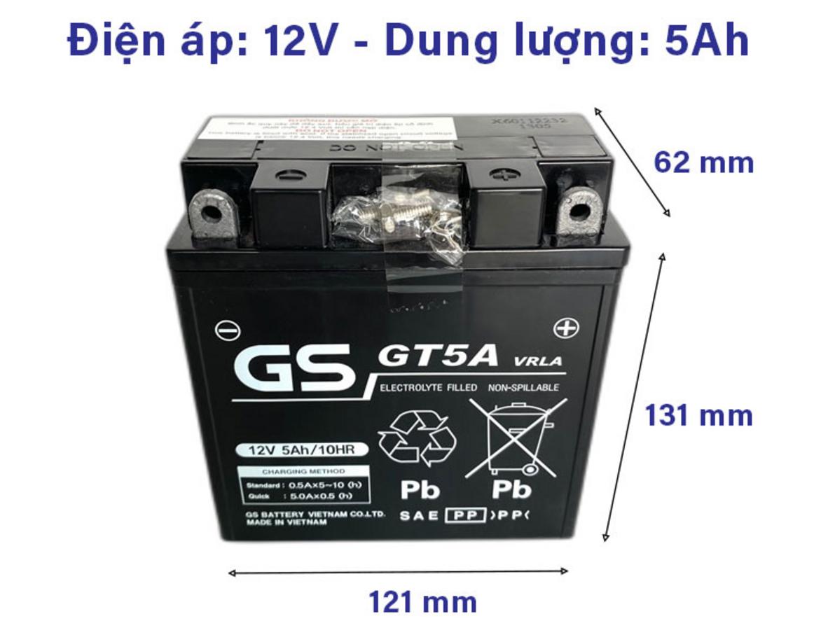 Dòng khởi động ~80A giúp đề nổ ngay lần đầu.