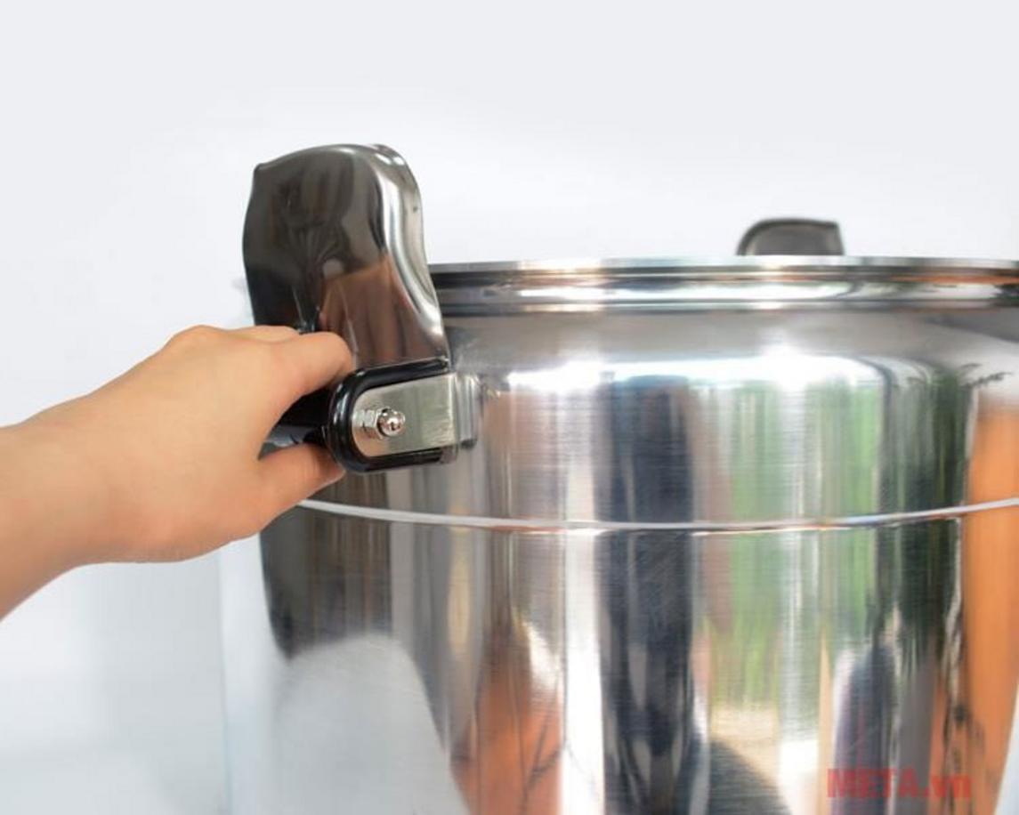 Chất liệu hợp kim nhôm A3003: bền & dễ vệ sinh.