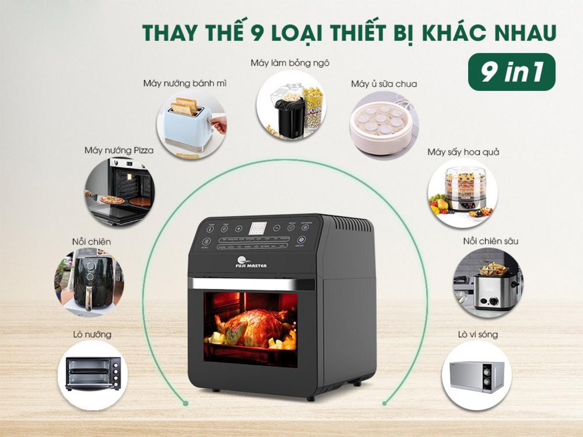 Bảng điều khiển cảm ứng và công suất mạnh