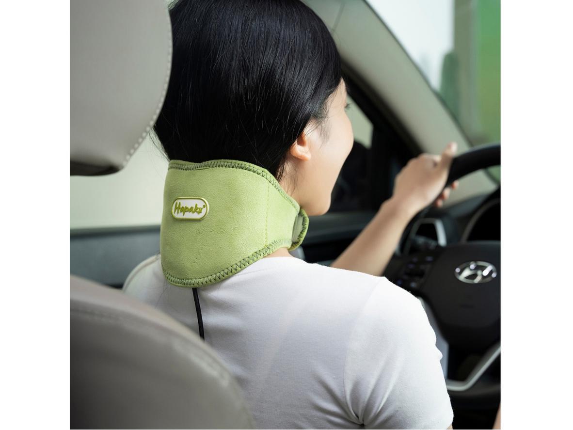 Tổng quan Đai chườm nóng thảo dược cổ gáy Hapaku