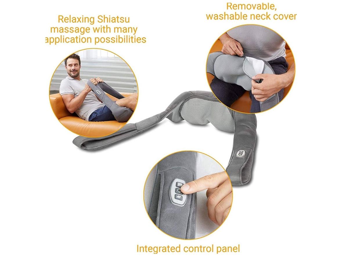 Tổng quan Đai massage cổ Medisana Shiatsu NMG 850