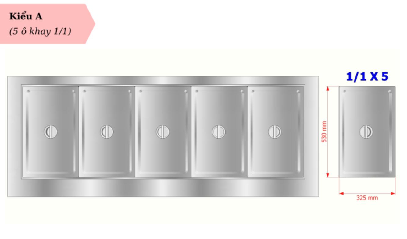 Dàn lạnh ống đồng (làm lạnh trực tiếp) giữ thực phẩm tươi nhanh.