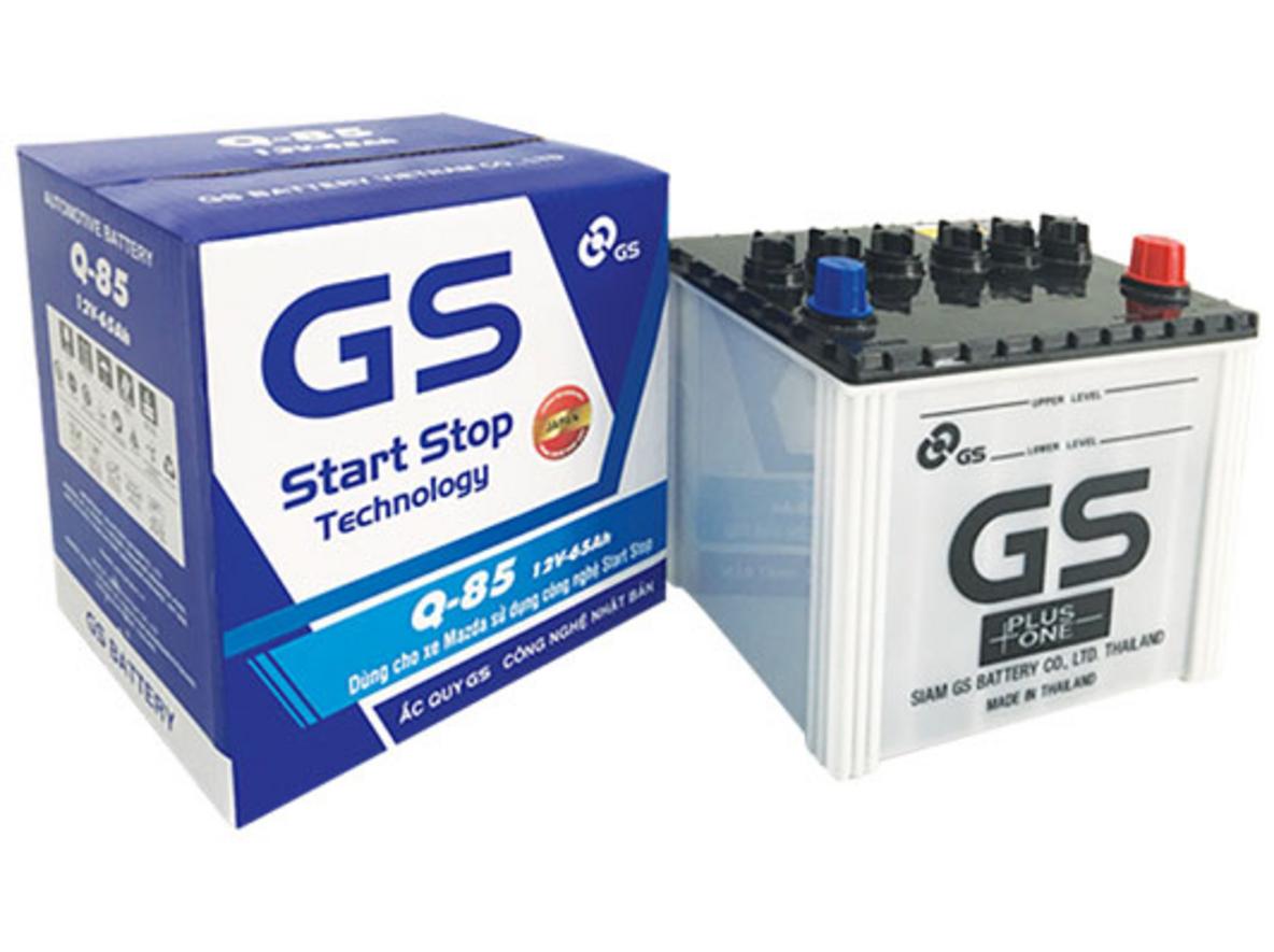 EFB technology label and real installation — phù hợp xe Start‑Stop.