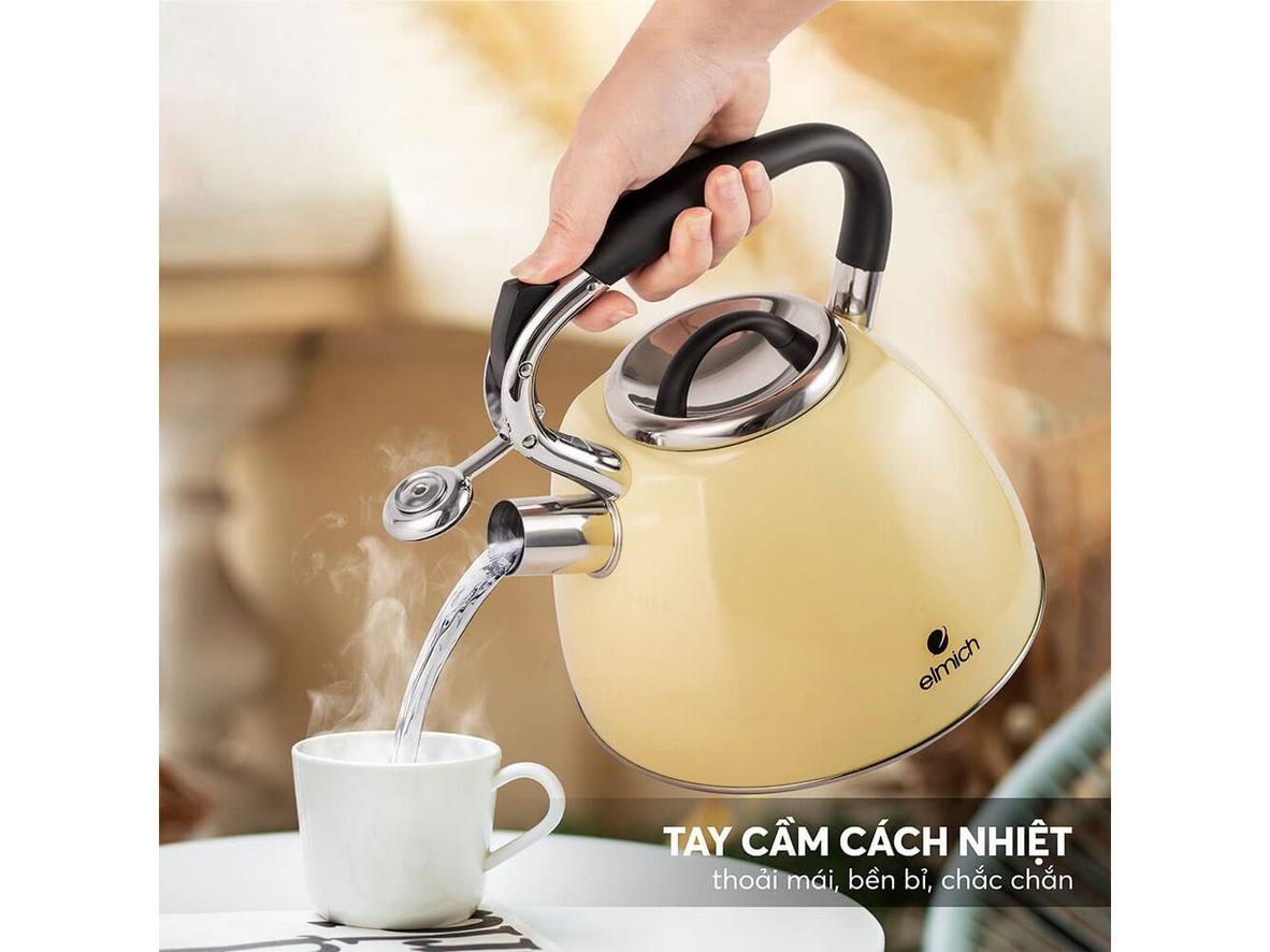 Thân Inox 304: an toàn, dễ vệ sinh.