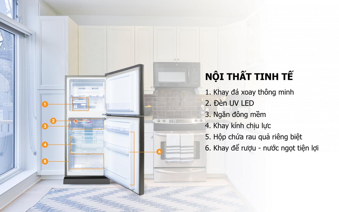 Công nghệ Inverter và làm lạnh đa chiều giúp tiết kiệm điện và vận hành êm.