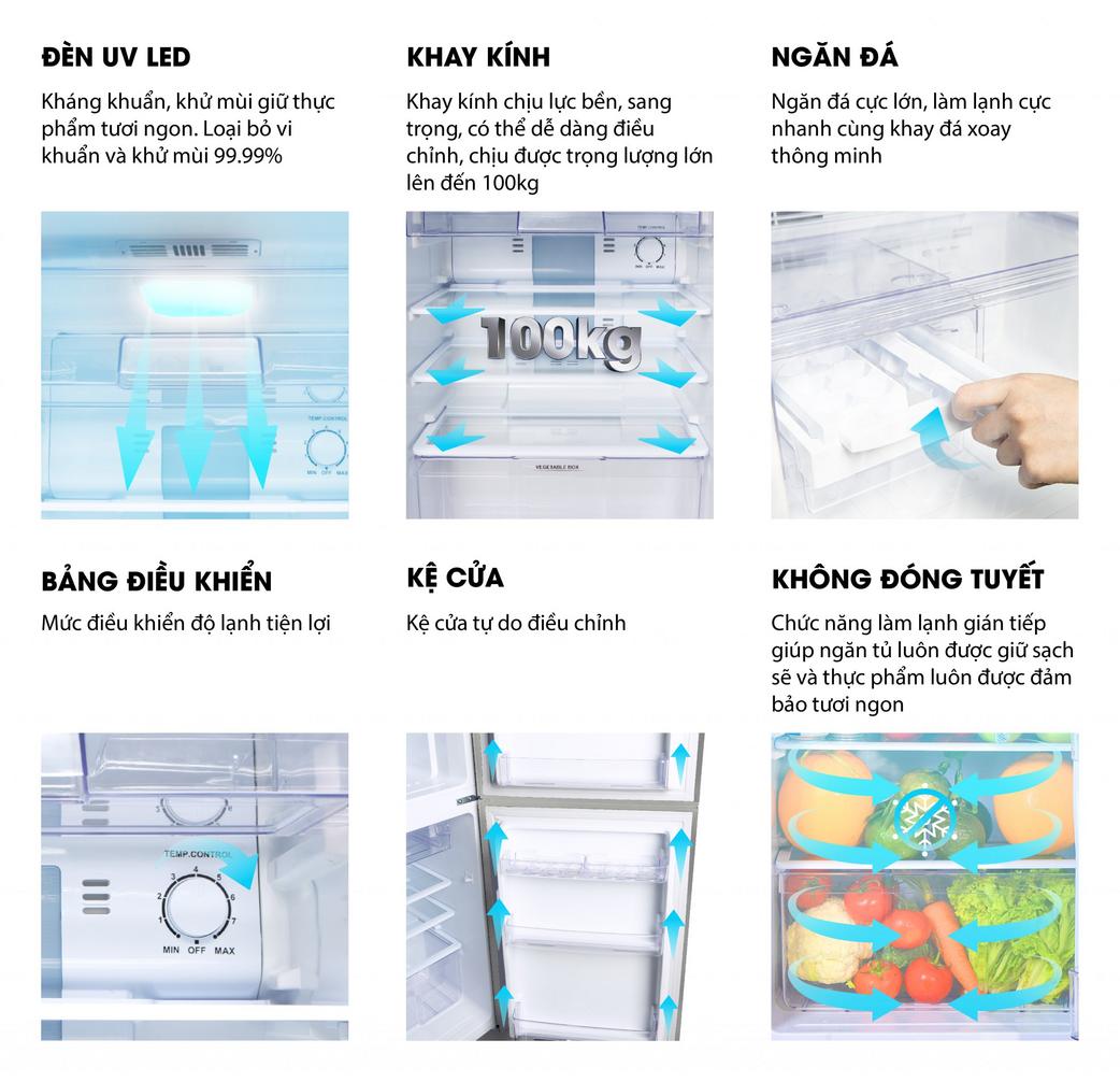 Ngăn đông mềm -3°C: cắt lát dễ dàng, không cần rã đông.
