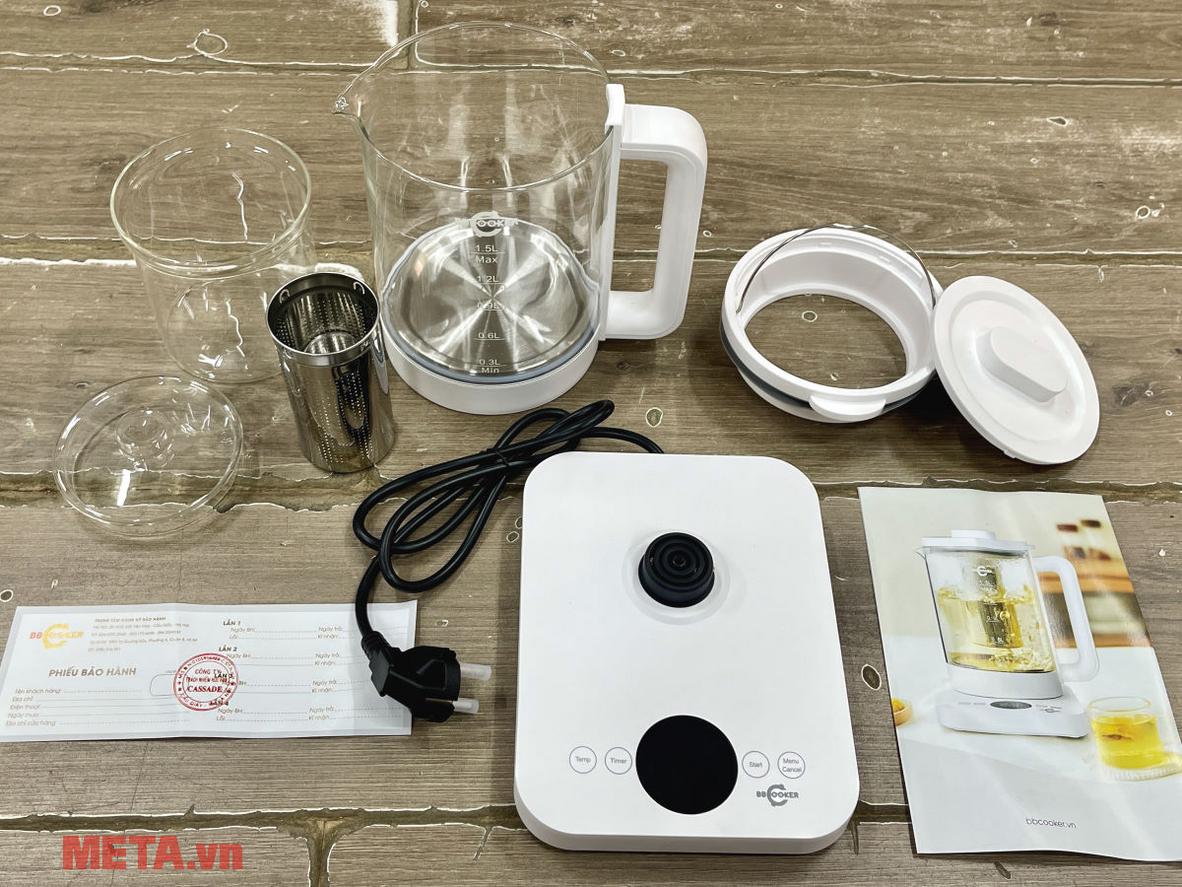 Hẹn giờ và preset giúp quản lý thời gian nấu hiệu quả.