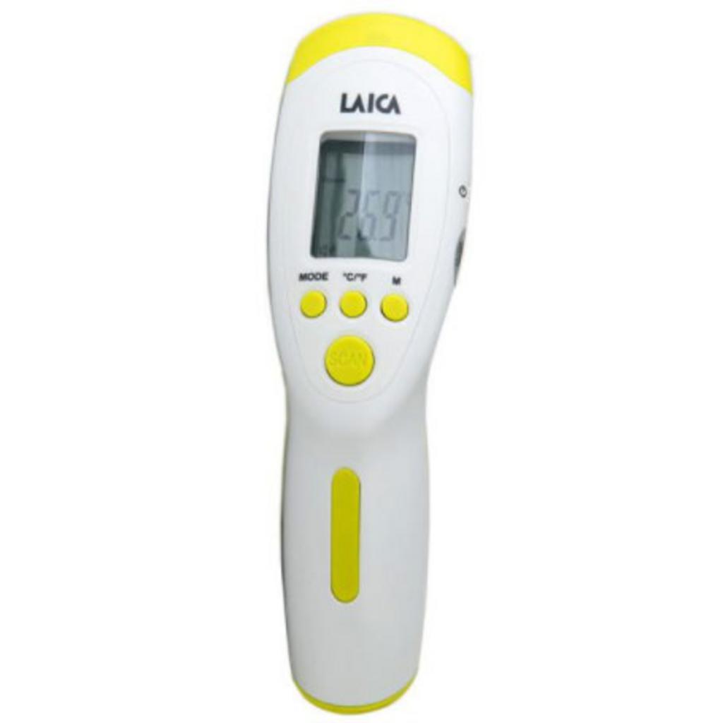 Laica JXB-182 — đo nhanh không tiếp xúc, phù hợp cho bé và cả gia đình.