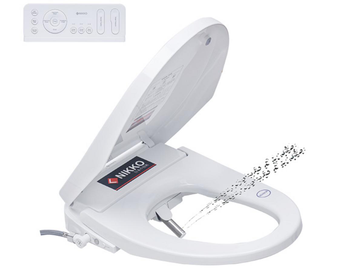 Nắp rửa thông minh Nikko P79072 (Kiểu chữ V, có điều khiển từ xa)