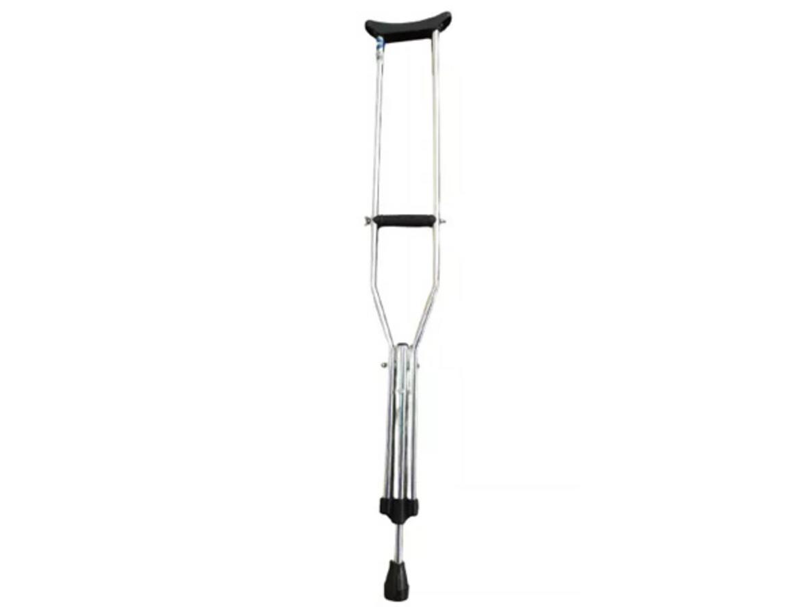 Nạng tựa nách inox PN53IL — chắc chắn, êm và dễ điều chỉnh.