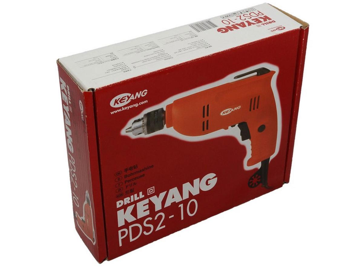 Công suất 350W giúp khoan sắt và gỗ hiệu quả