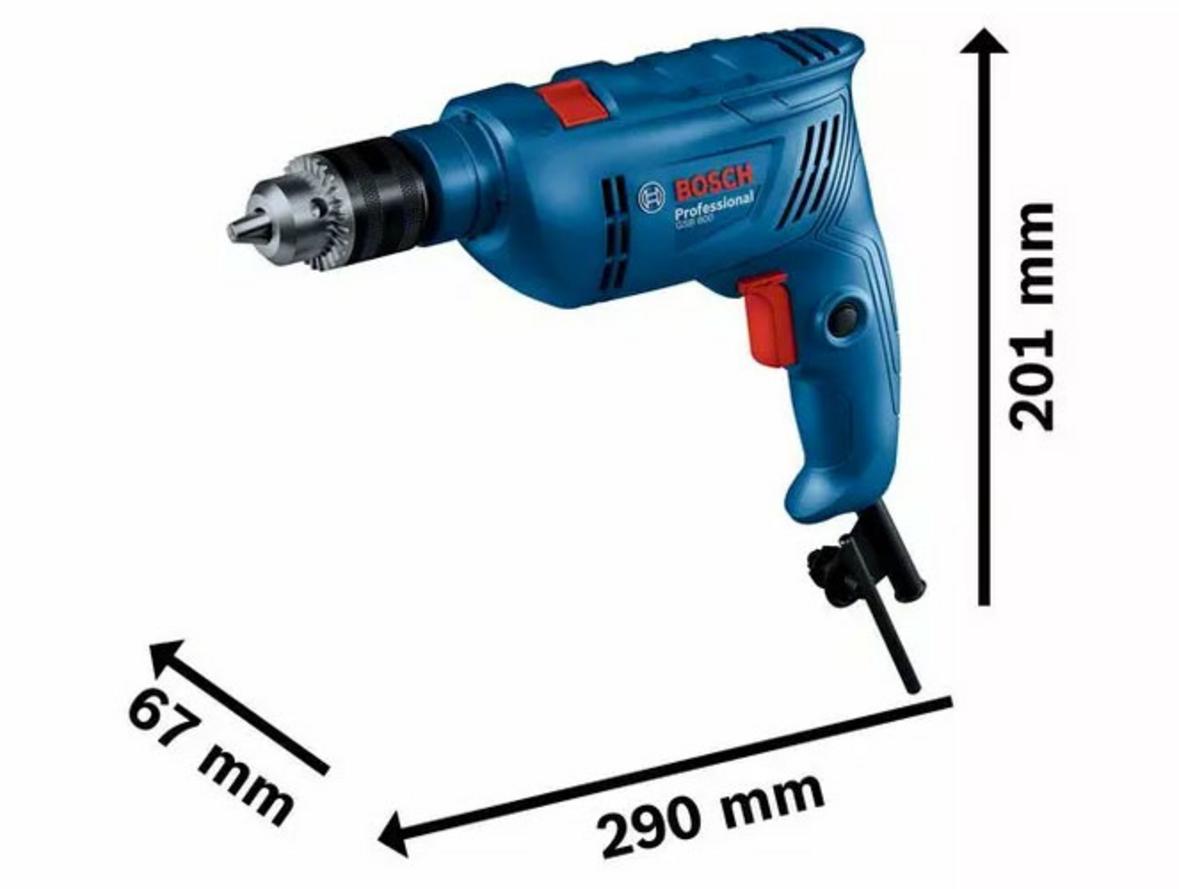 Mô-tơ 600W - Hiệu suất khoan cao