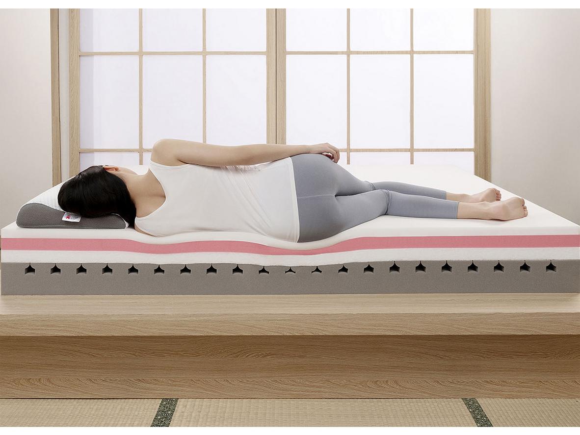 Inotec PU Foam + SensICE giúp thoáng khí và cảm giác mát.