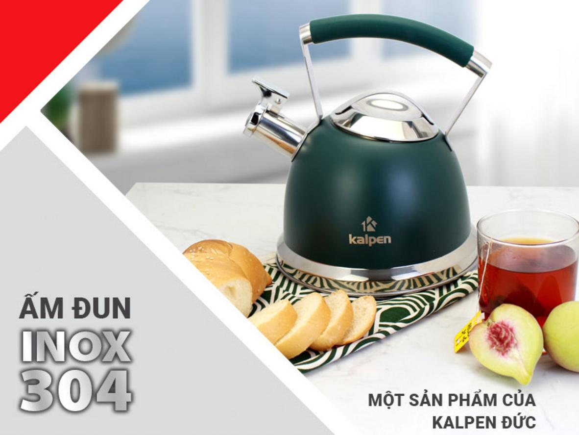 Bề mặt Inox 304 — dễ vệ sinh, an toàn cho thực phẩm.