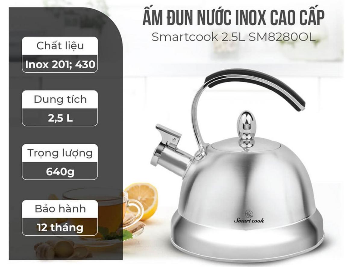 Inox 304: an toàn cho sức khỏe, lau chùi dễ dàng.