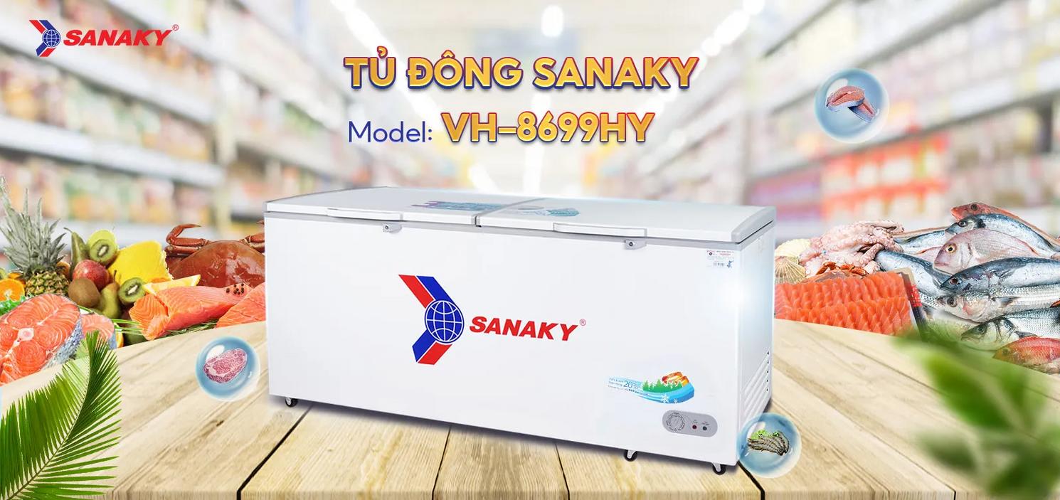 Hệ thống làm lạnh 360° với bảng điều khiển 3 chế độ giúp tùy chỉnh dễ dàng cho từng loại thực phẩm.