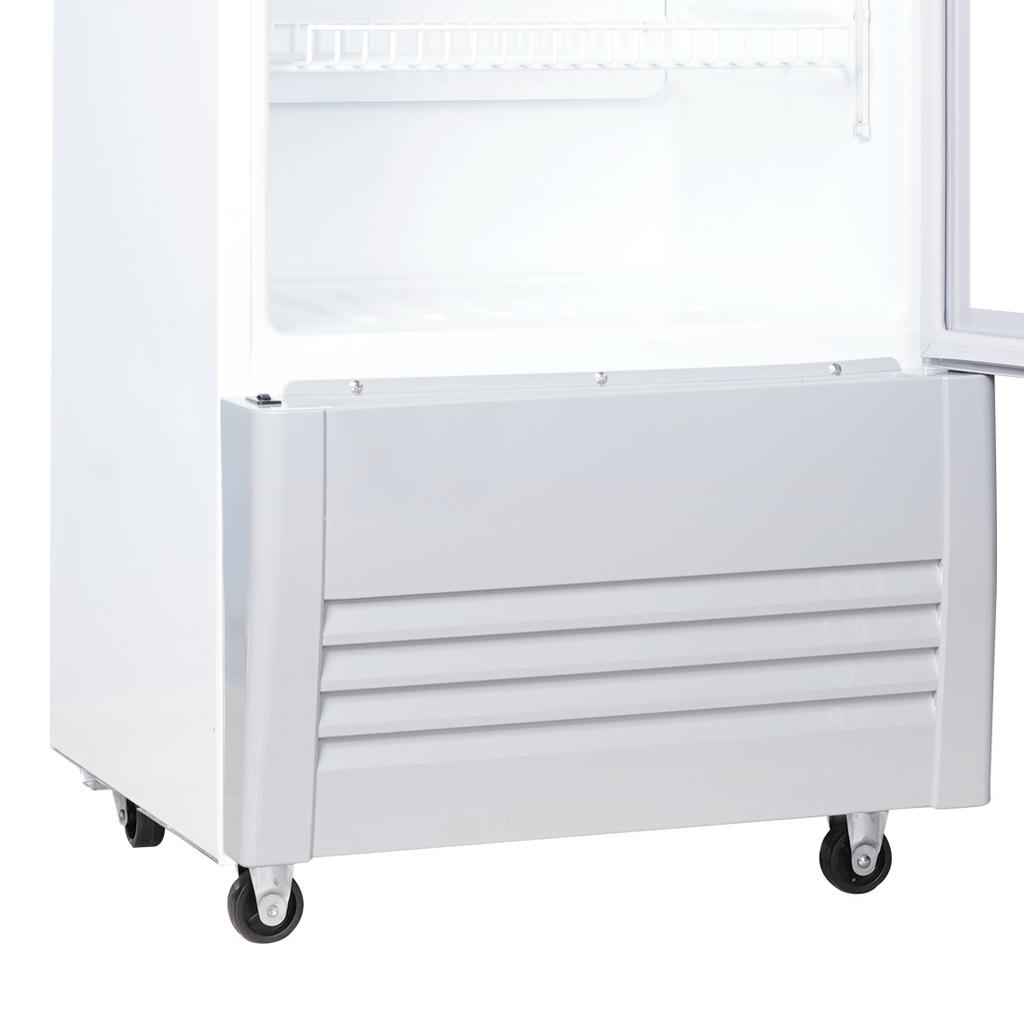 Kính Low‑E kết hợp hệ sưởi kính giữ cửa kính sạch, sản phẩm luôn hiển thị rõ ràng.