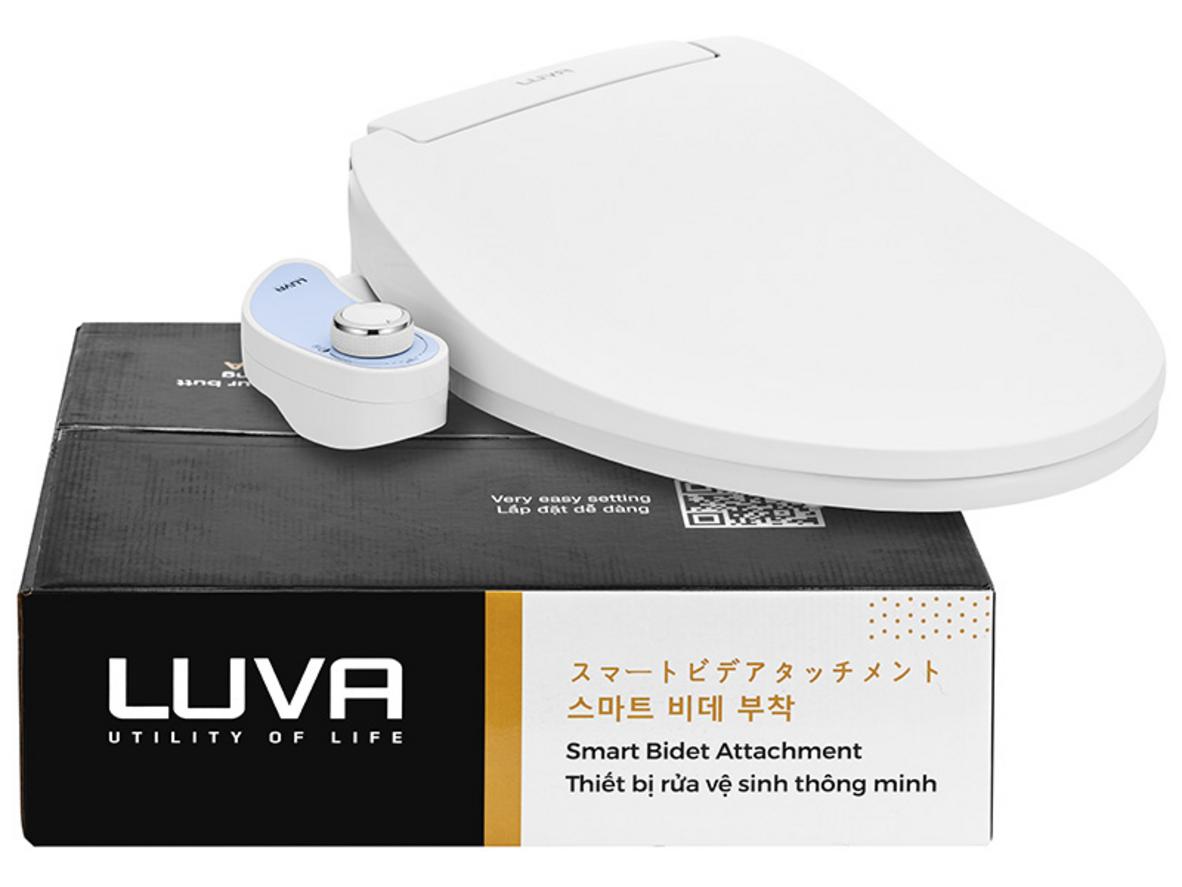 Luva LB203 — 2 vòi inox, hoạt động bằng áp lực nước, lắp đặt dễ dàng.