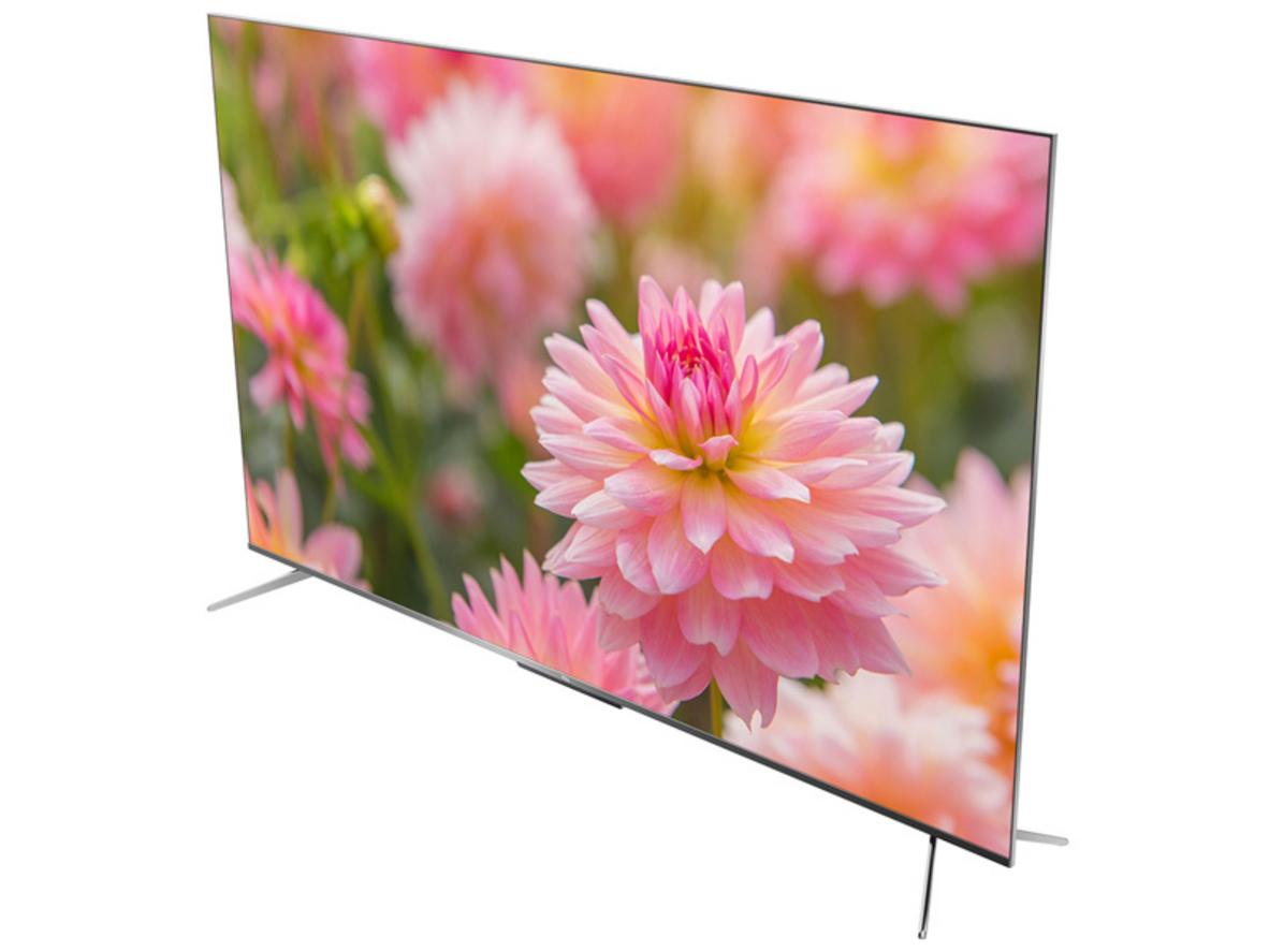 Màn hình QLED 65" hiển thị màu sắc rực rỡ