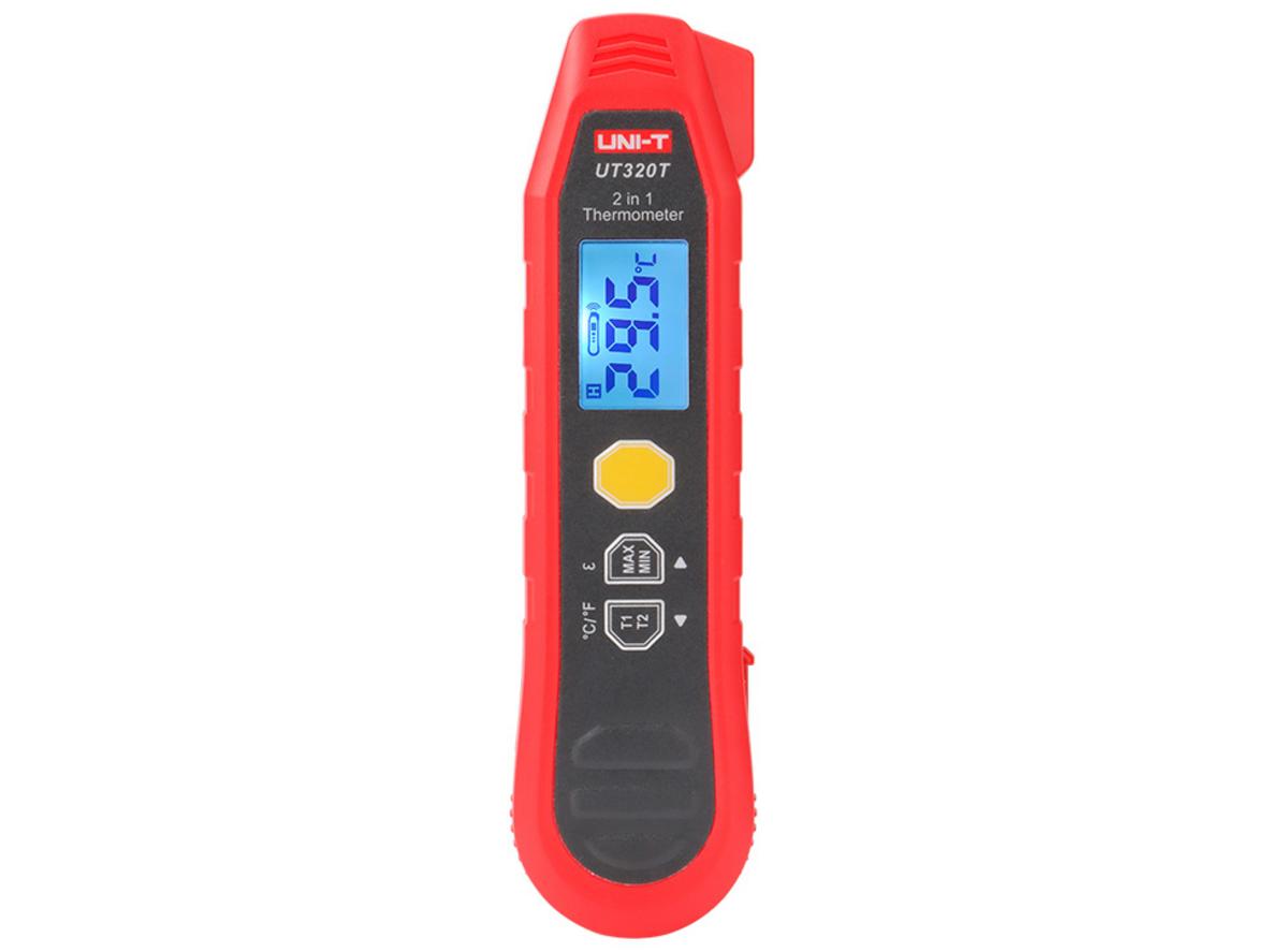 Nhiệt kế đo nhiệt độ hồng ngoại và tiếp xúc Uni-T UT320T (-40 độ C đến 300 độ C)