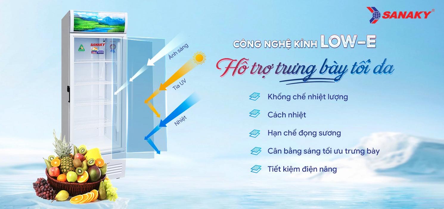 No‑Frost: không đóng tuyết, dễ vệ sinh cho cửa hàng nhỏ (ảnh minh họa sản phẩm sau 6 tháng sử dụng).